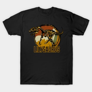 Lilysaurus Lily Dinosaur T-Rex T-Shirt